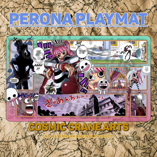 Perona One Piece TCG Playmat